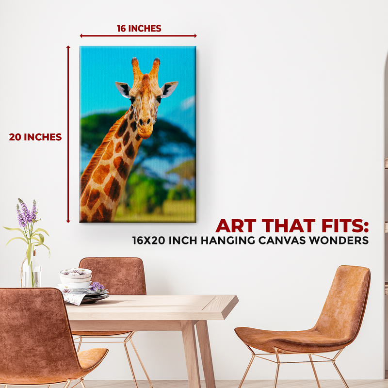 GIRAFFE DECOR CANVAS