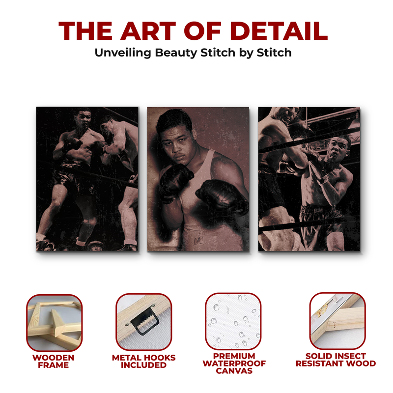 JOE LOUIS WALL CANVAS
