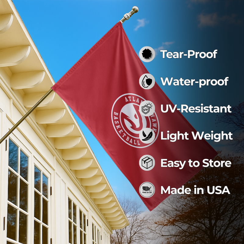 ATLANTA HAWKS FLAG