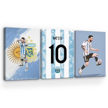 MESSI ARGENTINA PLAYER WALL CANVAS