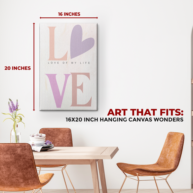 LOVE CANVAS DECOR
